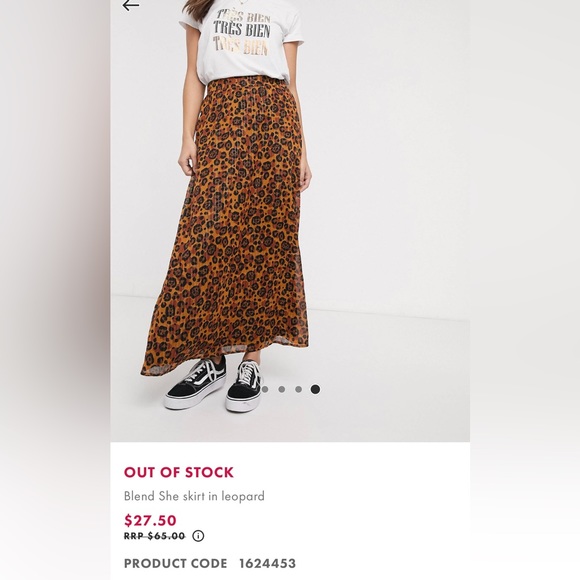 LEOPARD PRINT MAXI SKIRT!! - Picture 4 of 8